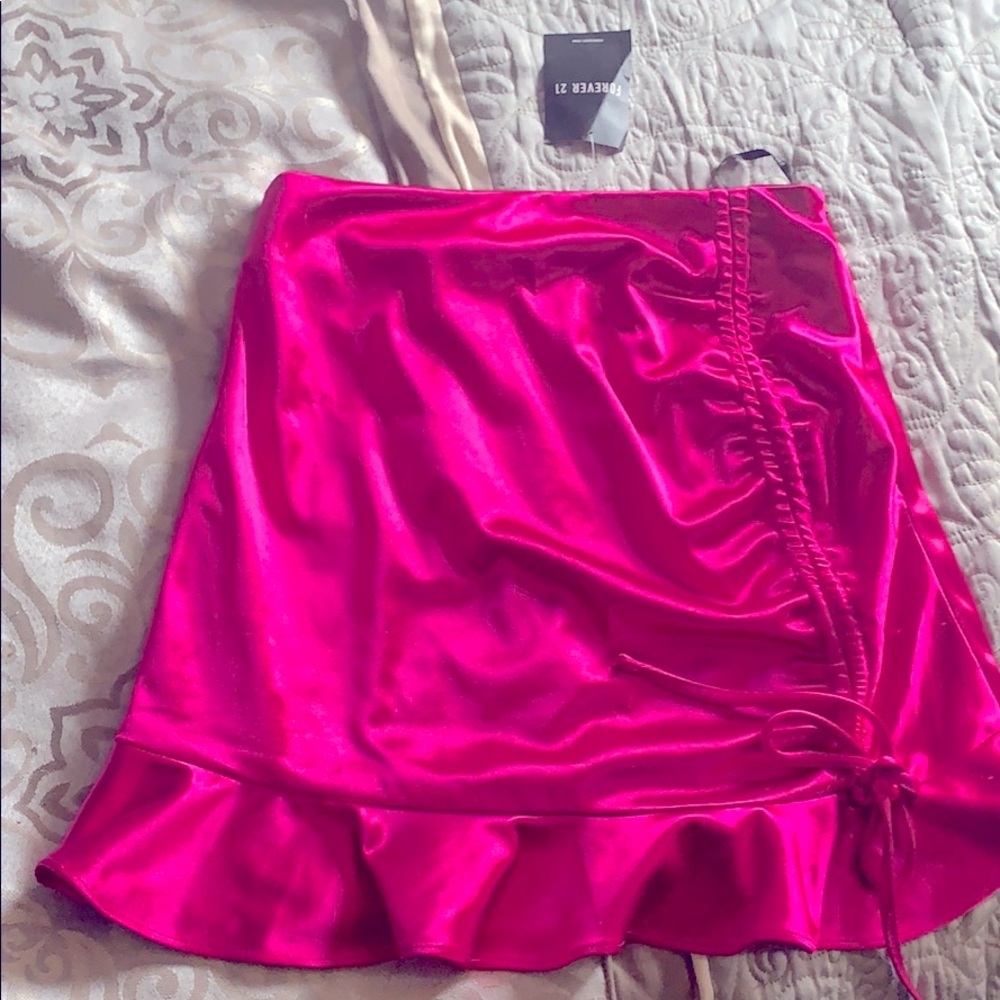 Pink Mini skirt